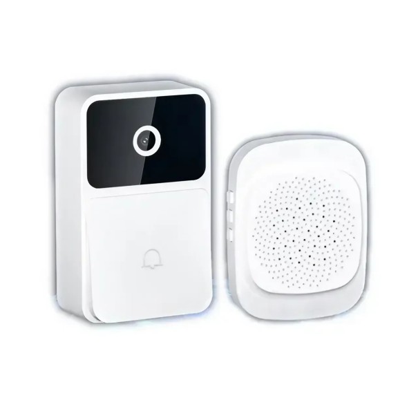 WiFi Video Doorbell 7.5 x 4.6 x 2 cm Night Vision Two-Way Audio Battery-Powered Smart Doorbell 1