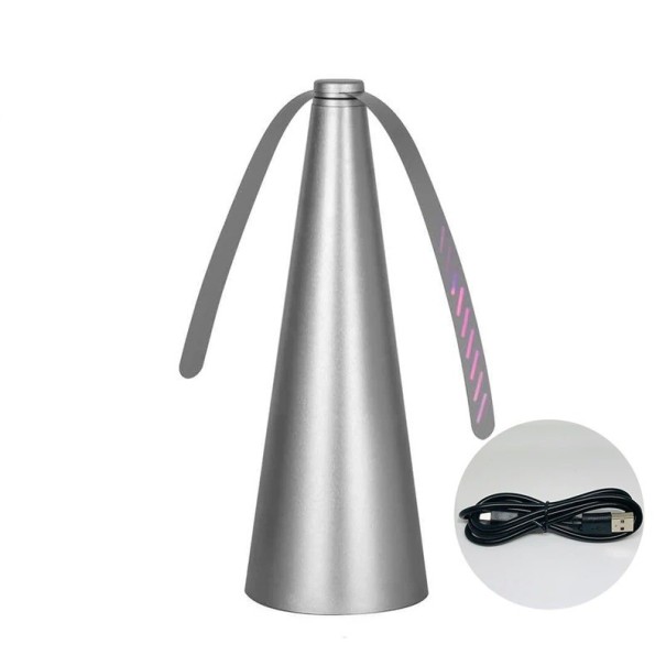 Windaangedreven insectenwerend middel zilver 2