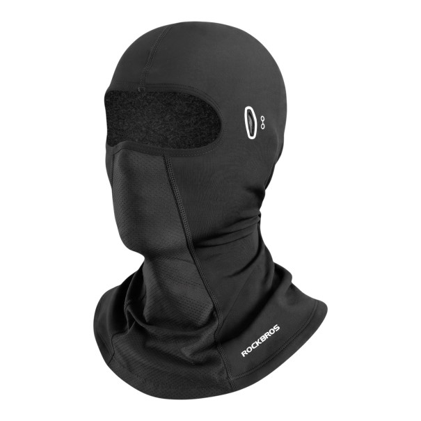 Windproof Winter Balaclava for Head and Neck with Eye Opening for Cycling, Climbing and Hiking, Universal Size black