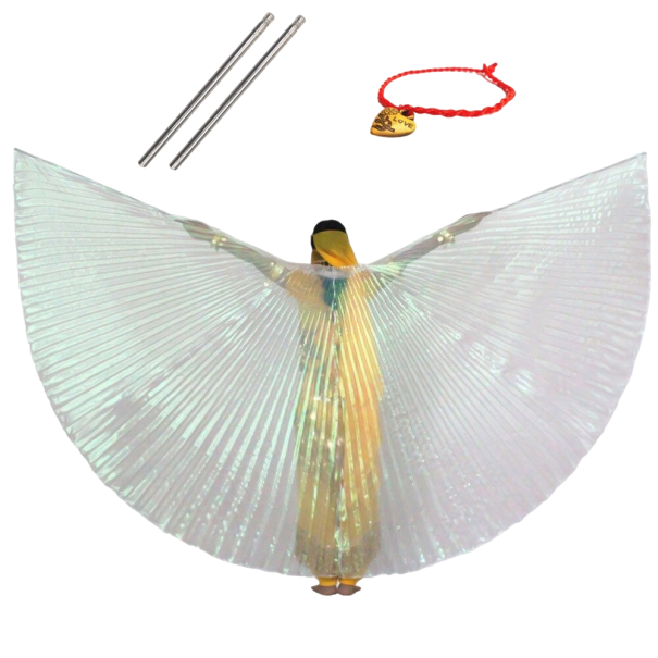 Wings for Belly Dancing white