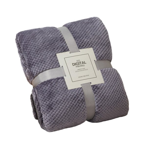 Winter Blanket 100 x 150 cm grey