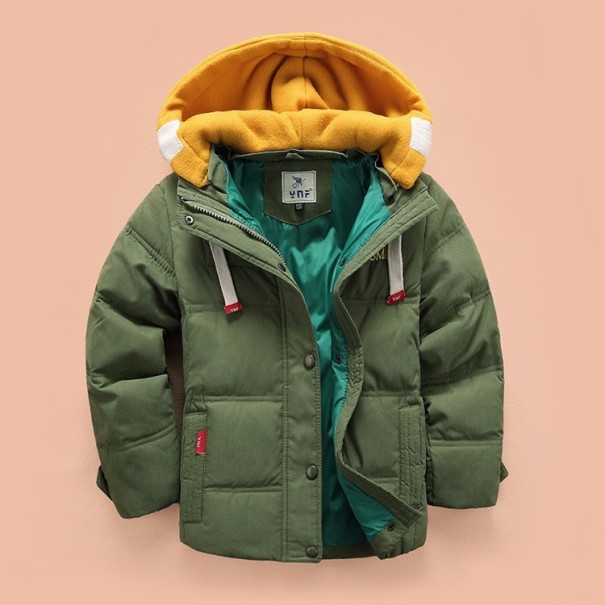 Winter-Daunenjacke für Jungen J2531 grün 8