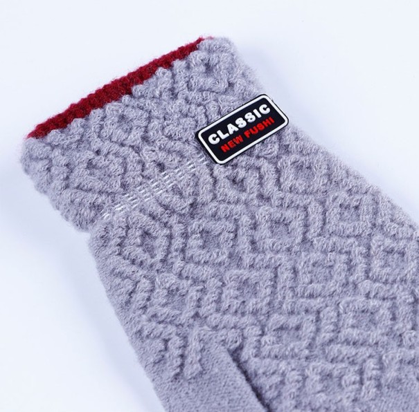 Winter gebreide handschoenen J2986