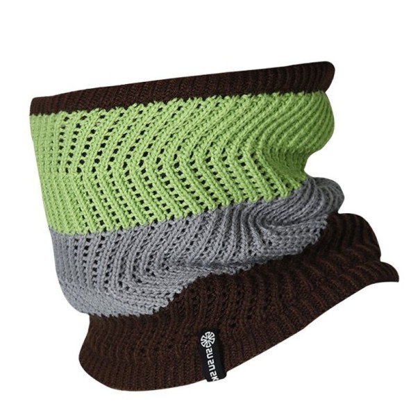 Winter gestreepte halsdoek