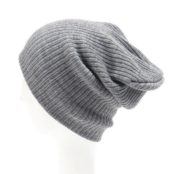 Winter Knitted Hat J3085 grey