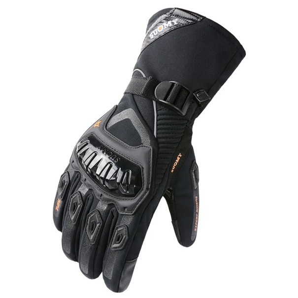 Winter motorhandschoenen dames roze en paarse waterdichte rijhandschoenen warme off-road sport racehandschoenen