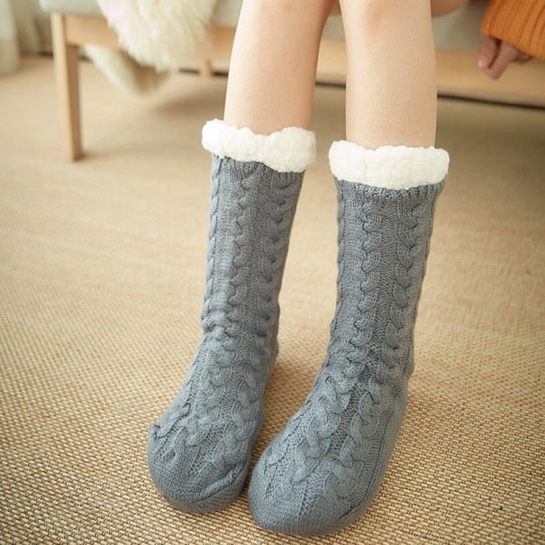 Winter Socks P4051 grey