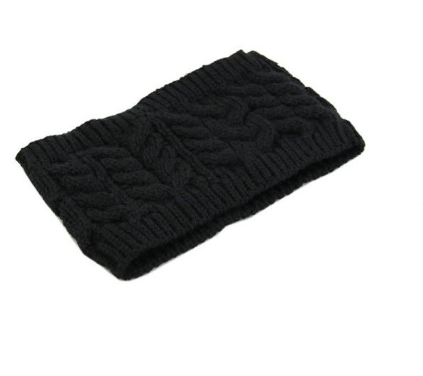 Winter-Stirnband für Damen J2354 schwarz