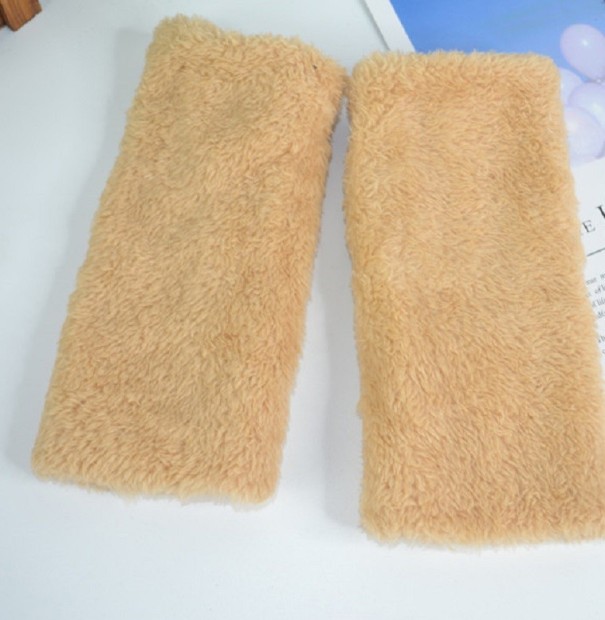 Winterarmwarmers voor dames kaki