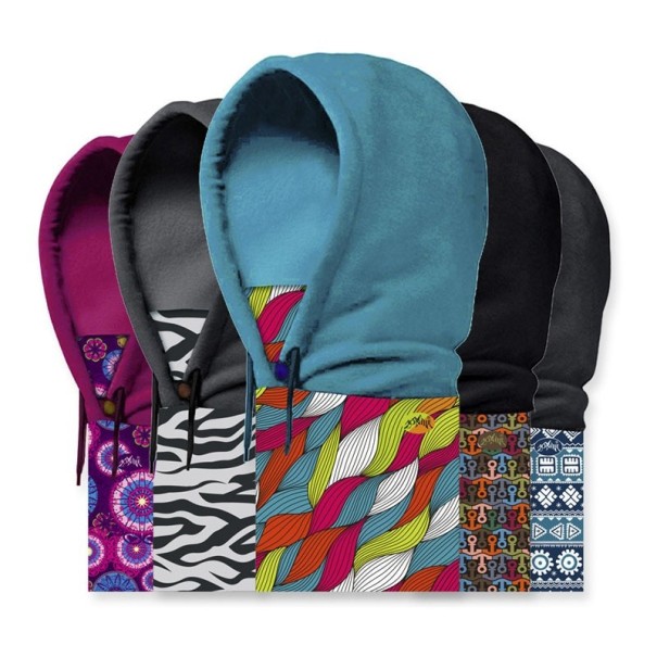 Winterbivakmuts met patroon