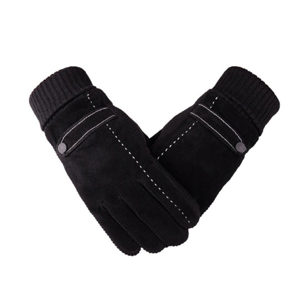 Winterhandschoenen voor heren A4 zwart