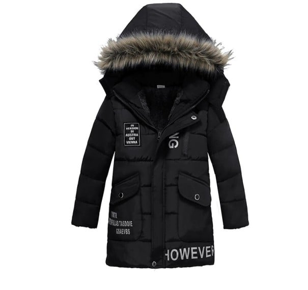Winterjacke für Jungen A2857 schwarz 6