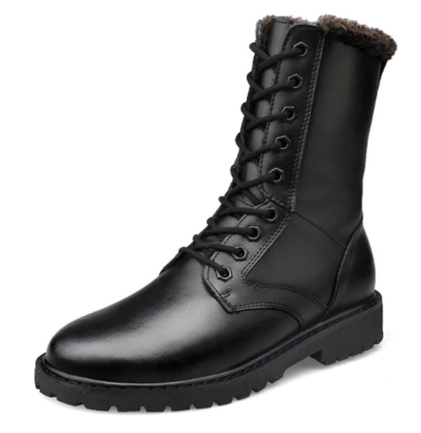 Winterliche Schnürstiefel 40