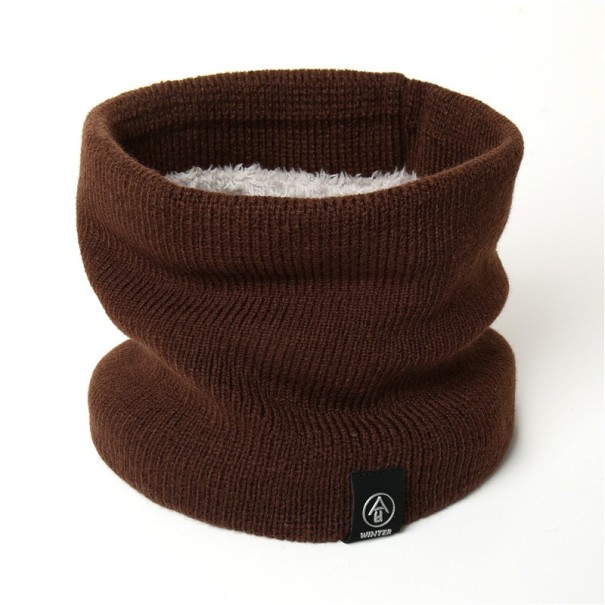 Winternekwarmer met bont A1