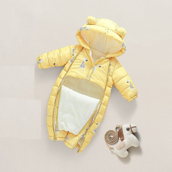 Winteroverall für Kleinkinder T2701 gelb 3