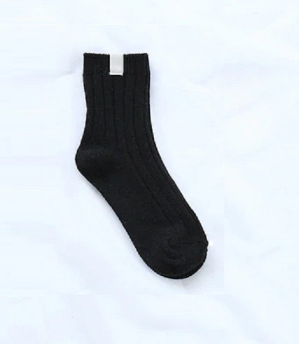 Wintersocken schwarz