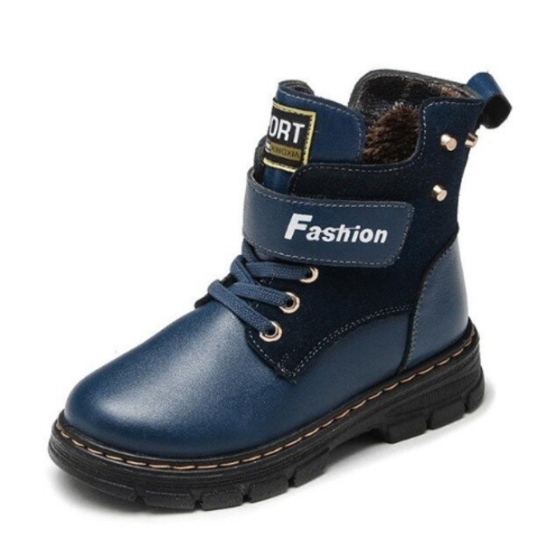 Winterstiefel für Jungen blau 29,5