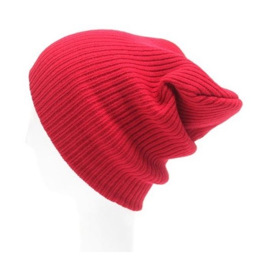 Winterstrickmütze J3085 rot
