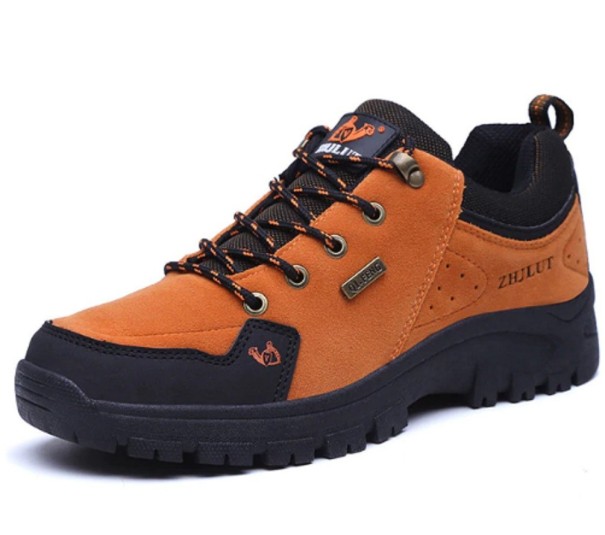 Winterwanderschuhe orange 47