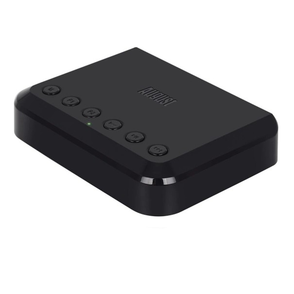 Wireless Audio Adapter Bluetooth 4.0 and Wi-Fi 2.4 GHz Range 10 m Optical Port and LAN Port 3.5 mm Jack Connectors RCA and Jack Cables Included 1