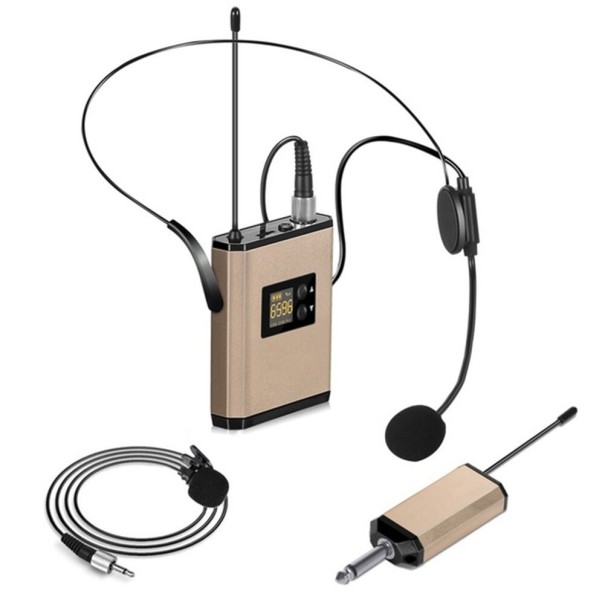 Wireless Microphone Set for Audio Recording 1
