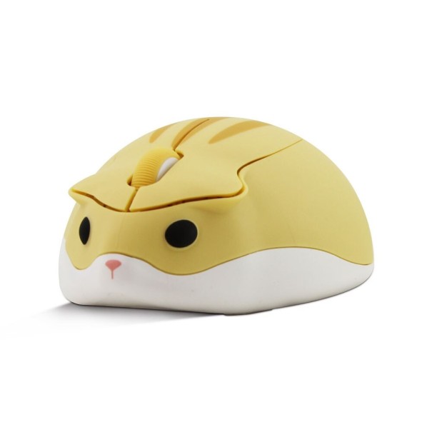 Wireless Mouse Hamster yellow