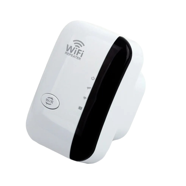 Wireless WiFi Router 300 Mb/s 2.4 GHz Wireless Signal Booster Portable Router Powerful Signal Booster WiFi Extender Universal Compatibility Wide Coverage 1