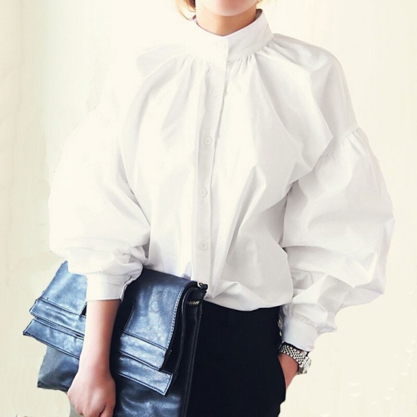 Witte blouse voor dames Kate