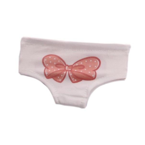 Witte onderbroek voor de pop 4
