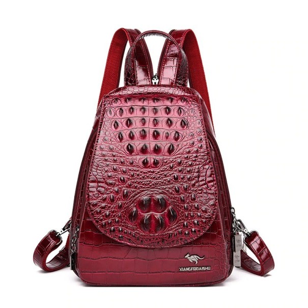 Women's Backpack E870 wine red