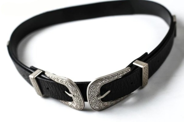 Women's Belt with Double Buckle 1