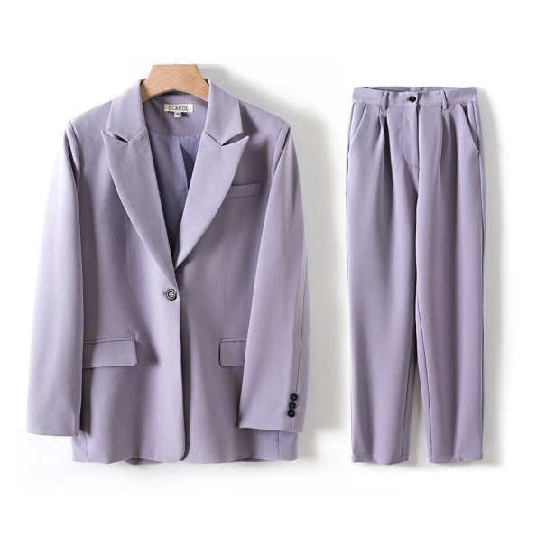 Women's Blazer and Trousers light purple S