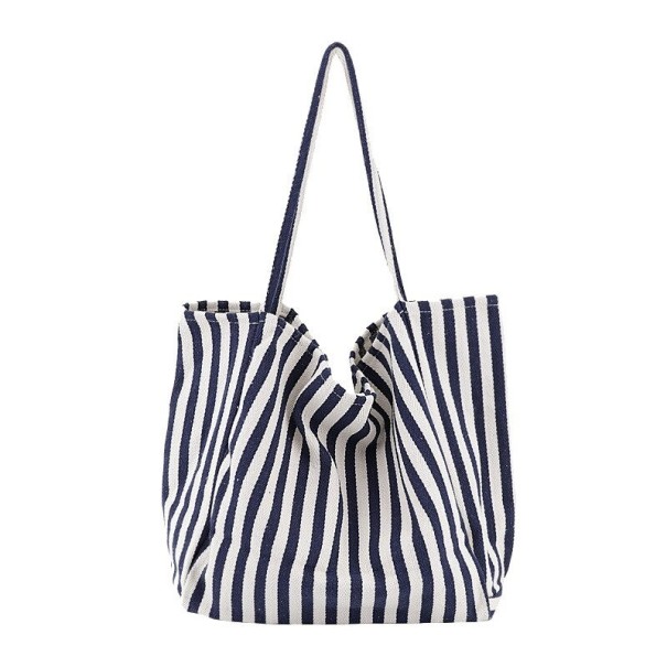 Women's Canvas Bag M1500 dark blue 2
