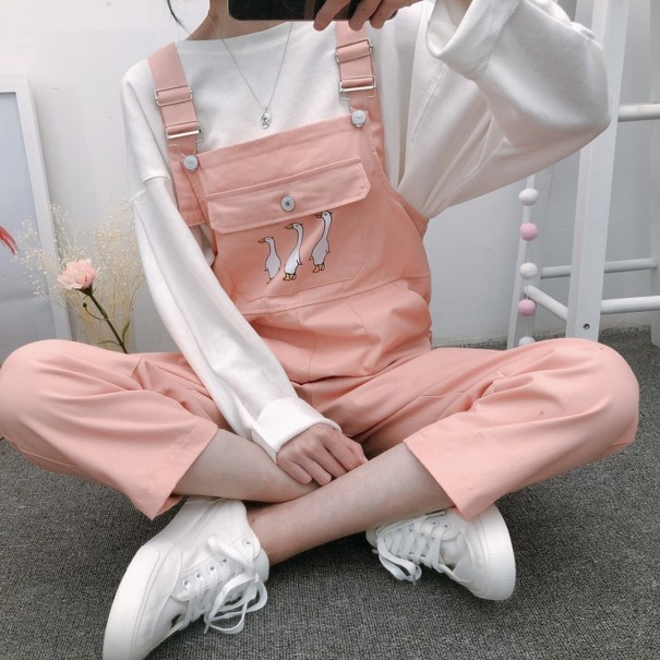 Women's Dungarees A1947 pink S