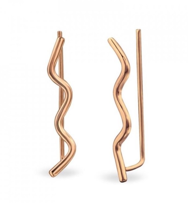 Women's Edge Earrings A2538 old rose