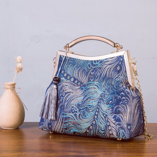 Women's Retro Handbag blue
