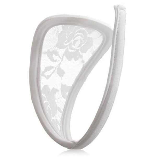 Women's Self-Adhesive C-String Thong white