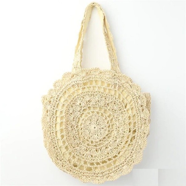 Women's Straw Bag M806 cream
