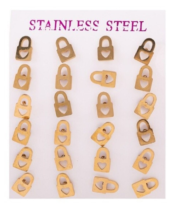 Women's Stud Earrings 12 Pairs G1213 9