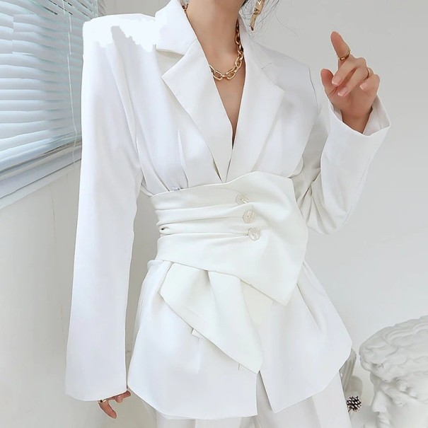 Women's White Blazer L