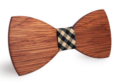 Wooden Bow Tie J633 6