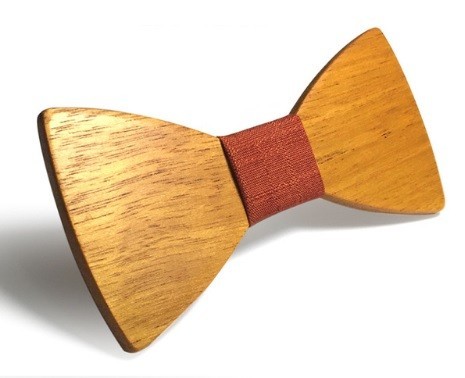 Wooden Bow Tie J634 15