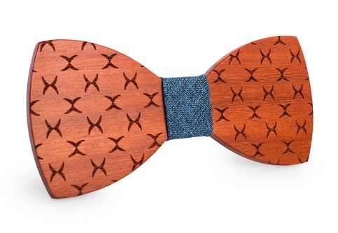 Wooden Bow Tie J641 3