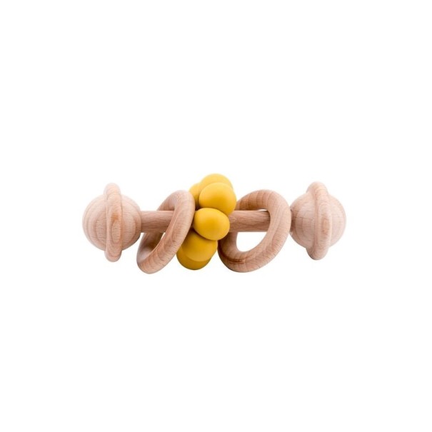 Wooden Rattle for Babies 8