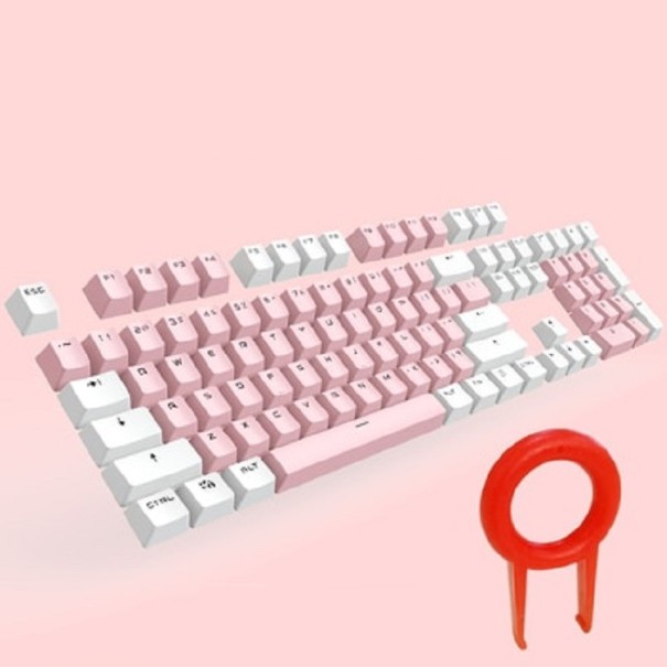 Wyjmowane klawisze do klawiatury K332 różowy