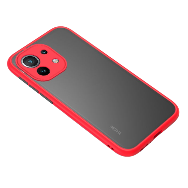 Xiaomi Redmi Note 9 védőburkolat piros