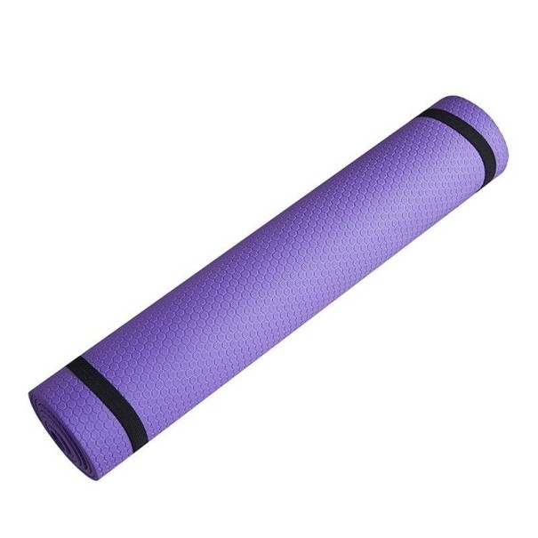 Yogamatte 173 x 60 x 0,5 cm lila