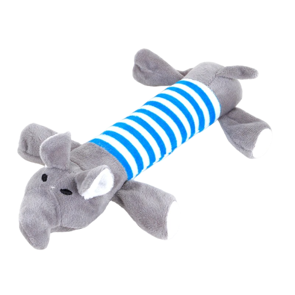 Zabawka dla psa w kształcie długiego słonia 1