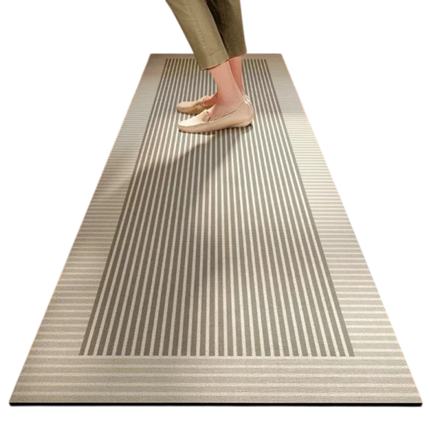 Zachte keukenmat 60 x 90 cm in Japanse stijl Antislip absorberende mat onder de gootsteen en het aanrecht Gemakkelijk te hanteren Gemakkelijk schoon te maken 1