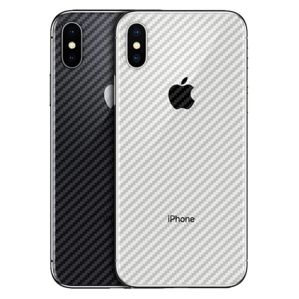 Zadná ochranná fólia z uhlíkových vlákien pre iPhone 11 Pro Max - 5 ks, karbonový dizajn, ochrana proti poškriabaniu zadného krytu